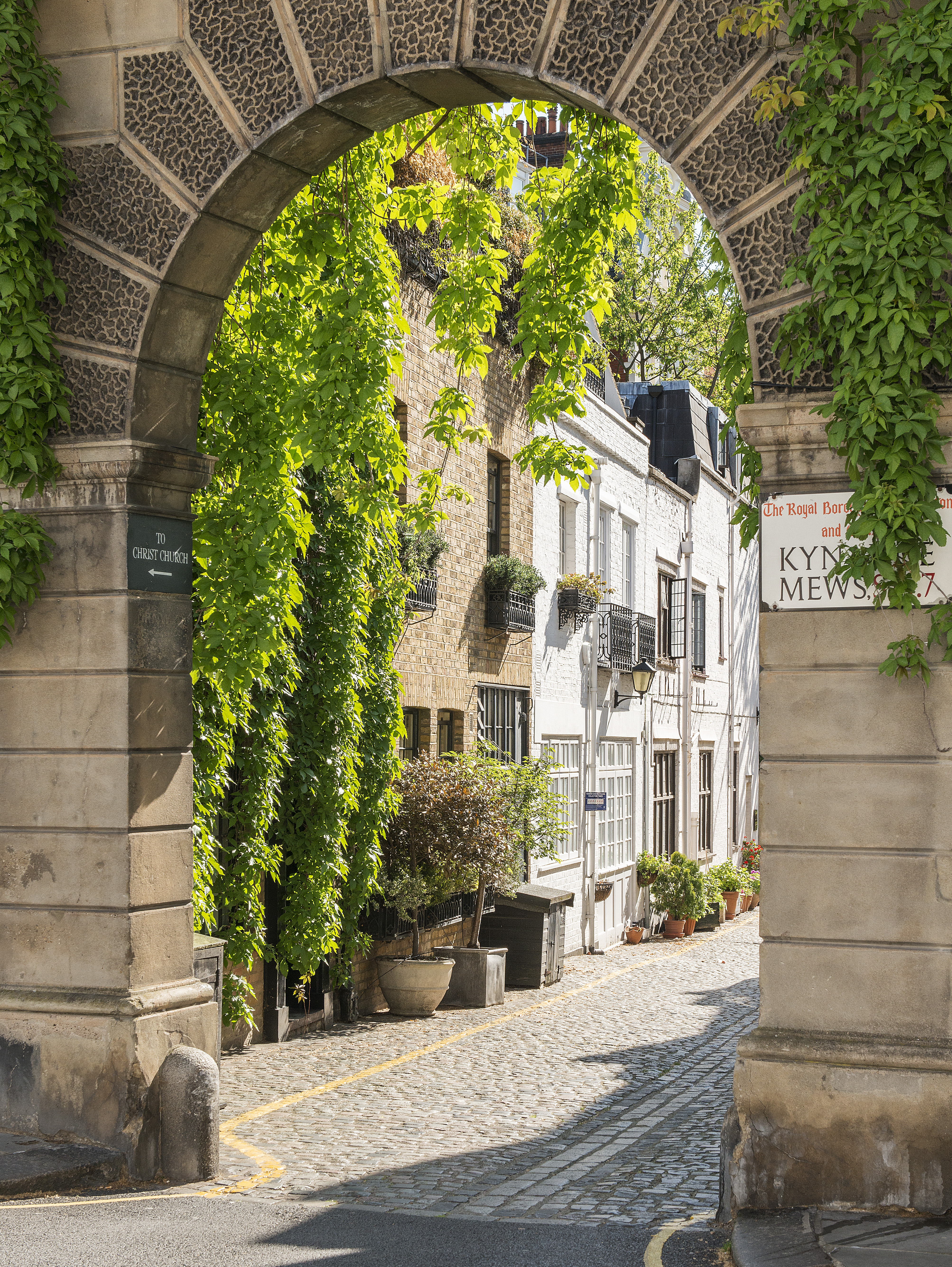 Beautiful mews streets are very popular for home buyers