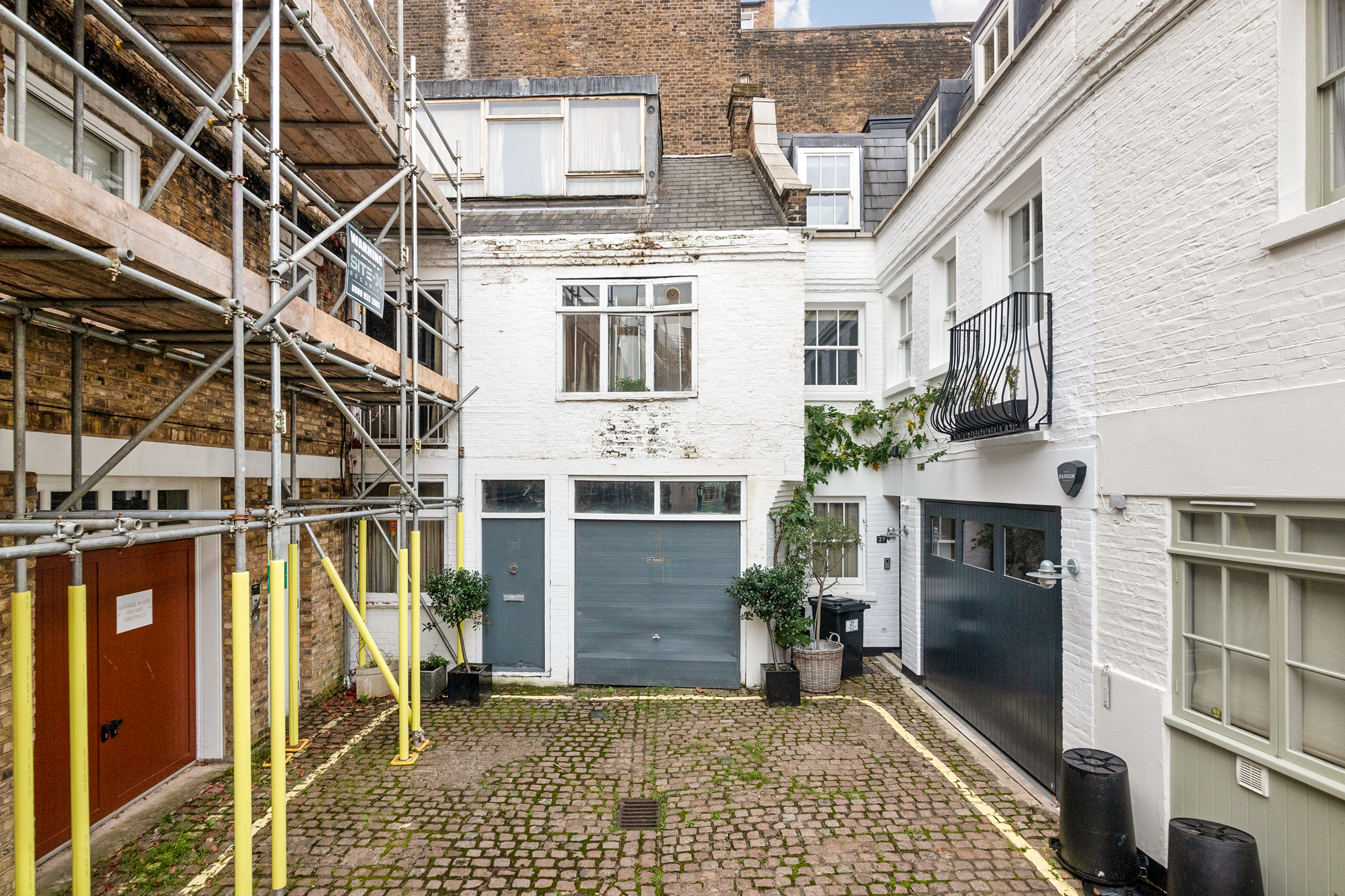 This Mews Property Is Available To Buy And Transform Into A New Home. It Is Covered In Construction