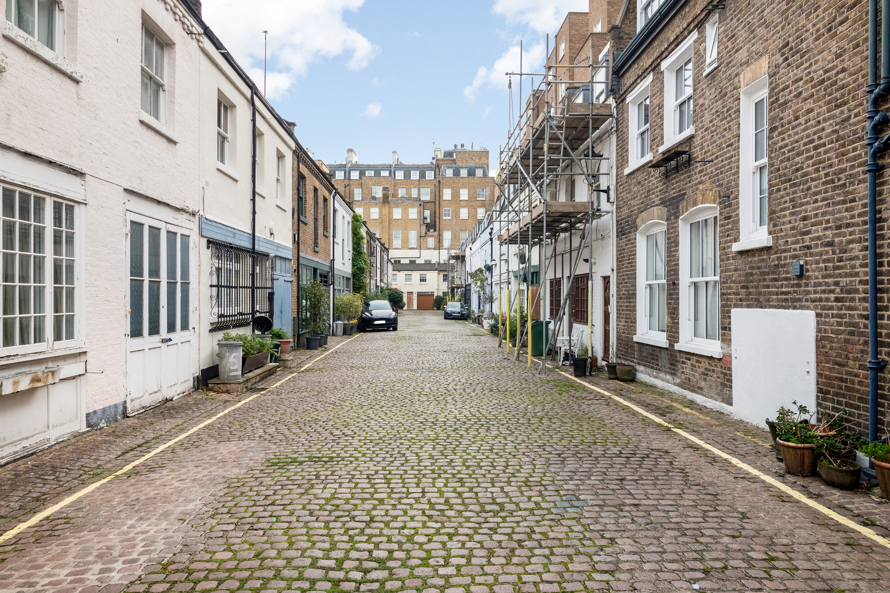 This mews house is ideal for a development opportunity