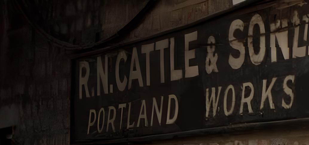 R.n.cattle And Sons Sign Is Still Available On The Wall Of This Mews