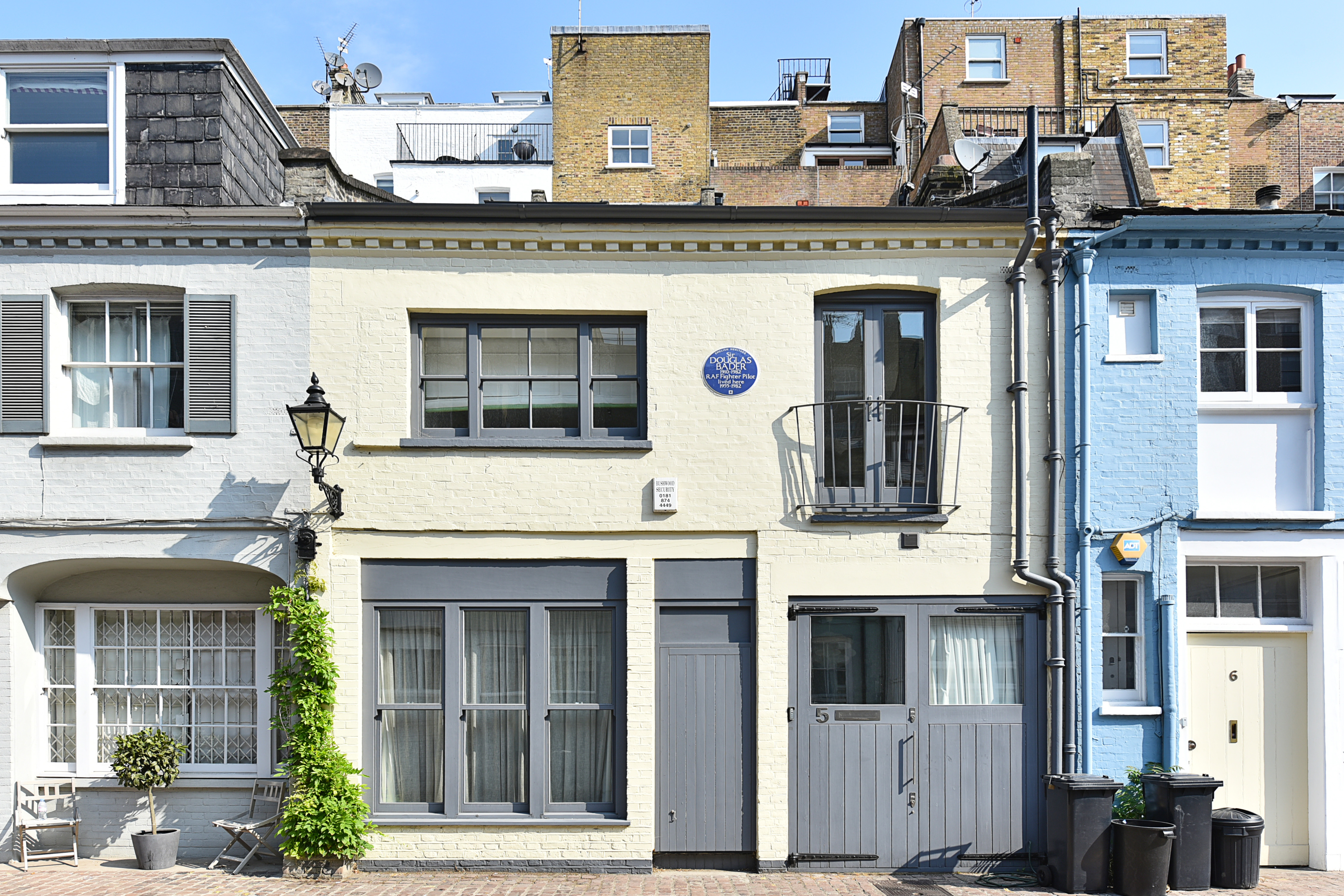 Are you looking to rent a unique mews property in London? This mews house was previously owned by an RAF pilot